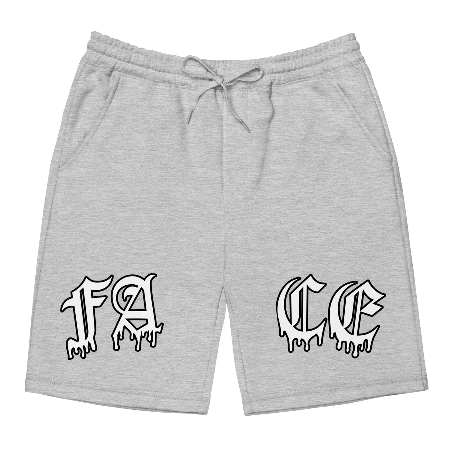 FACE DRIP FLEECE SHORTS